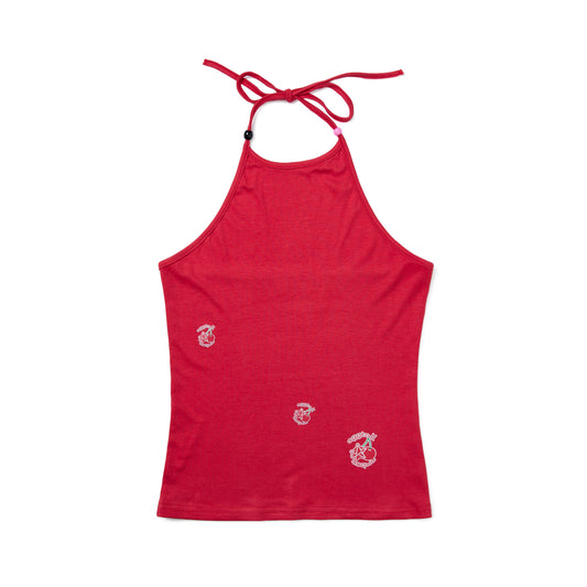 eggtall x esqwe red tank