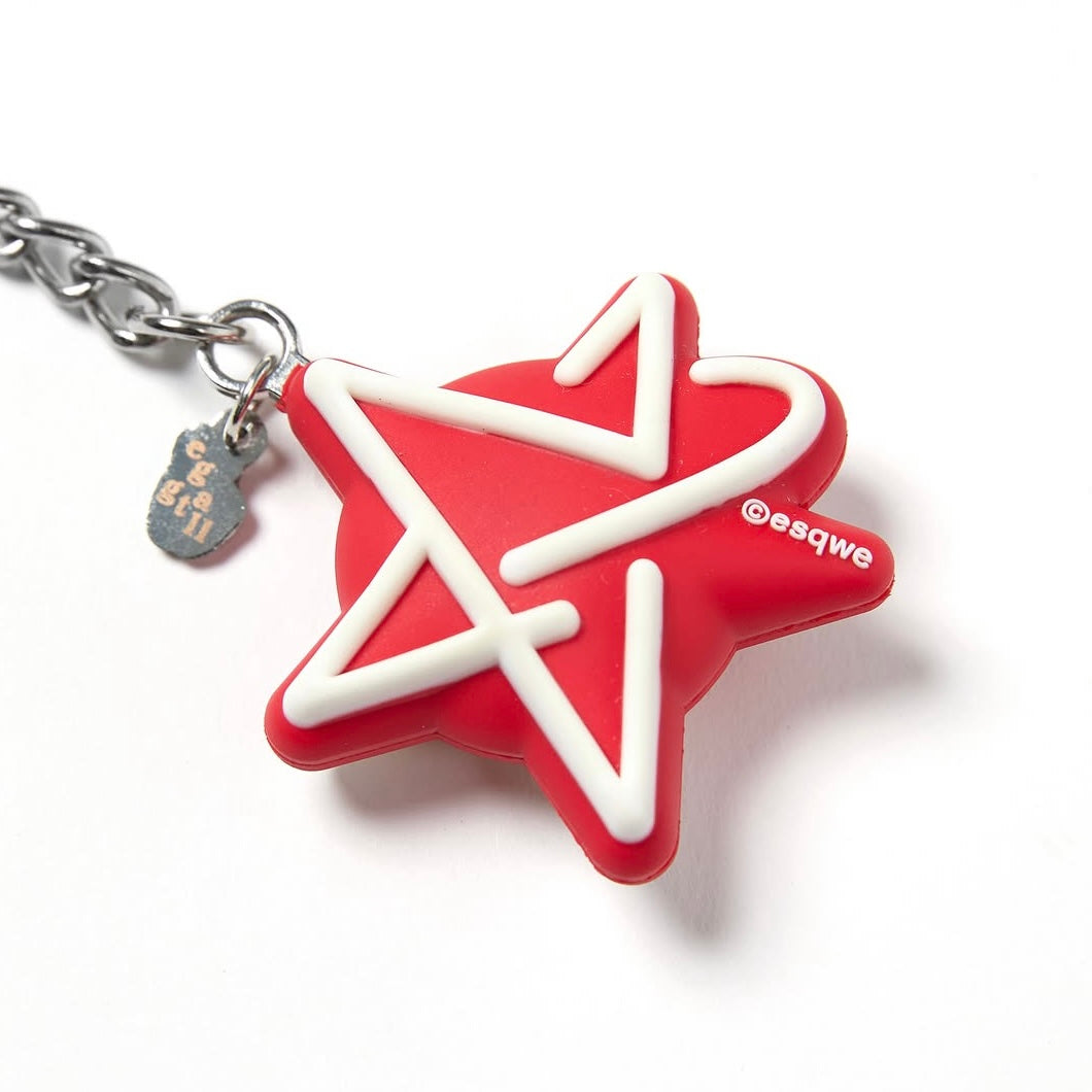eggtall x esqwe keychain