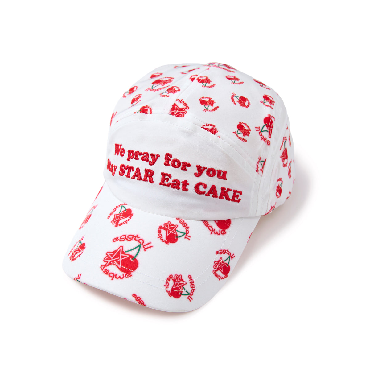eggtall x esqwe cherry star 5-panel cap